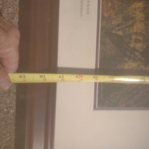 Vintage framed picture Grande canyon Mt Hayden - Picture 8 of 14